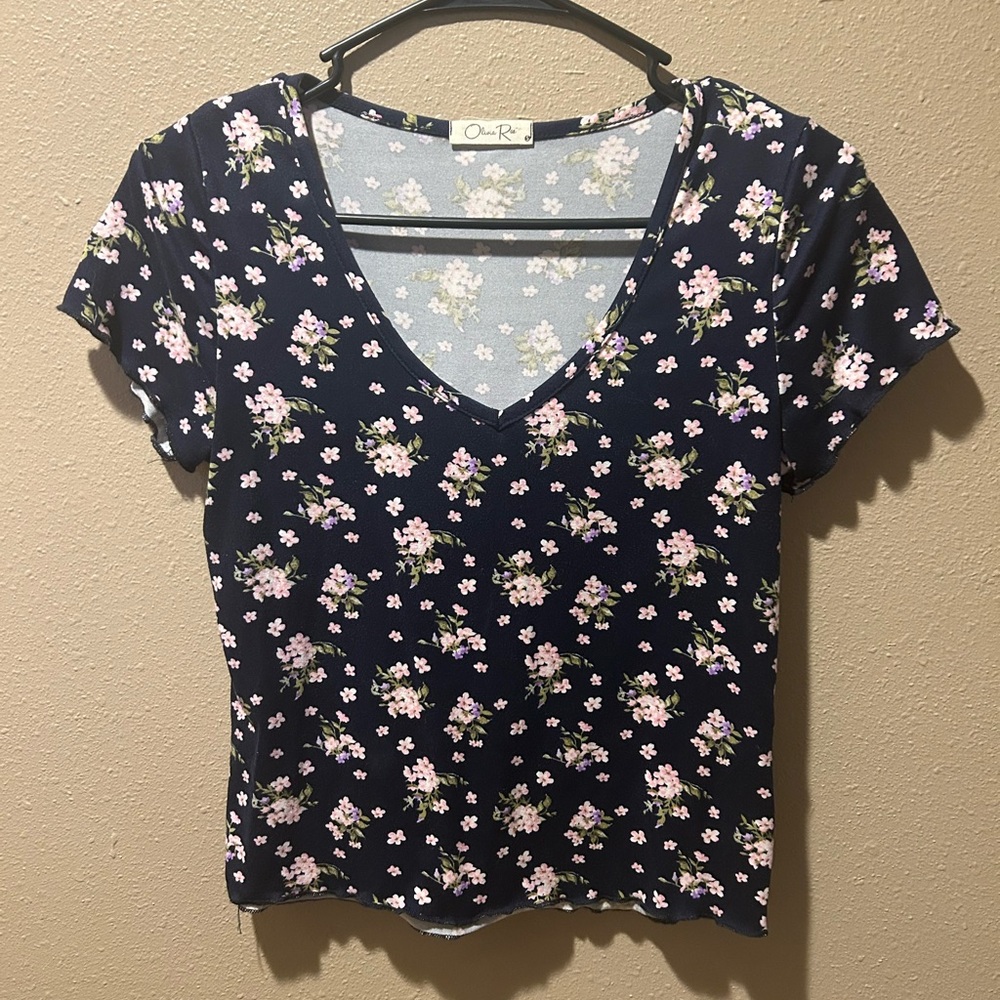 Floral‎ Top